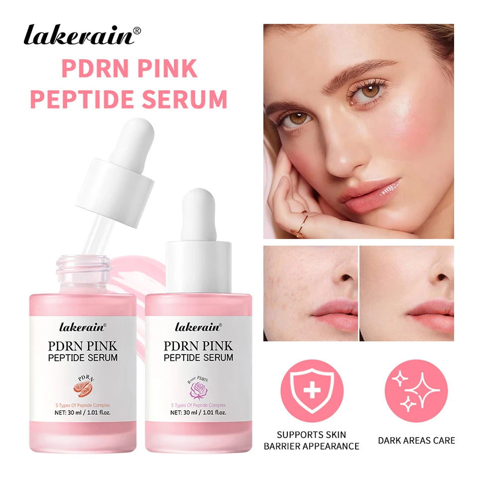 Salmon DNA PDRN Pink Peptide Serum — Glow, Firm & Hydrate