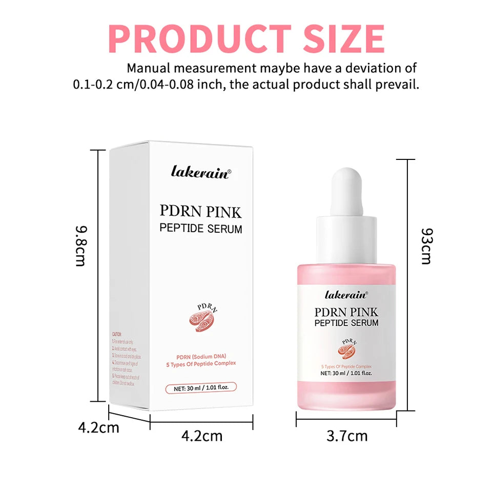 Salmon DNA PDRN Pink Peptide Serum — Glow, Firm & Hydrate