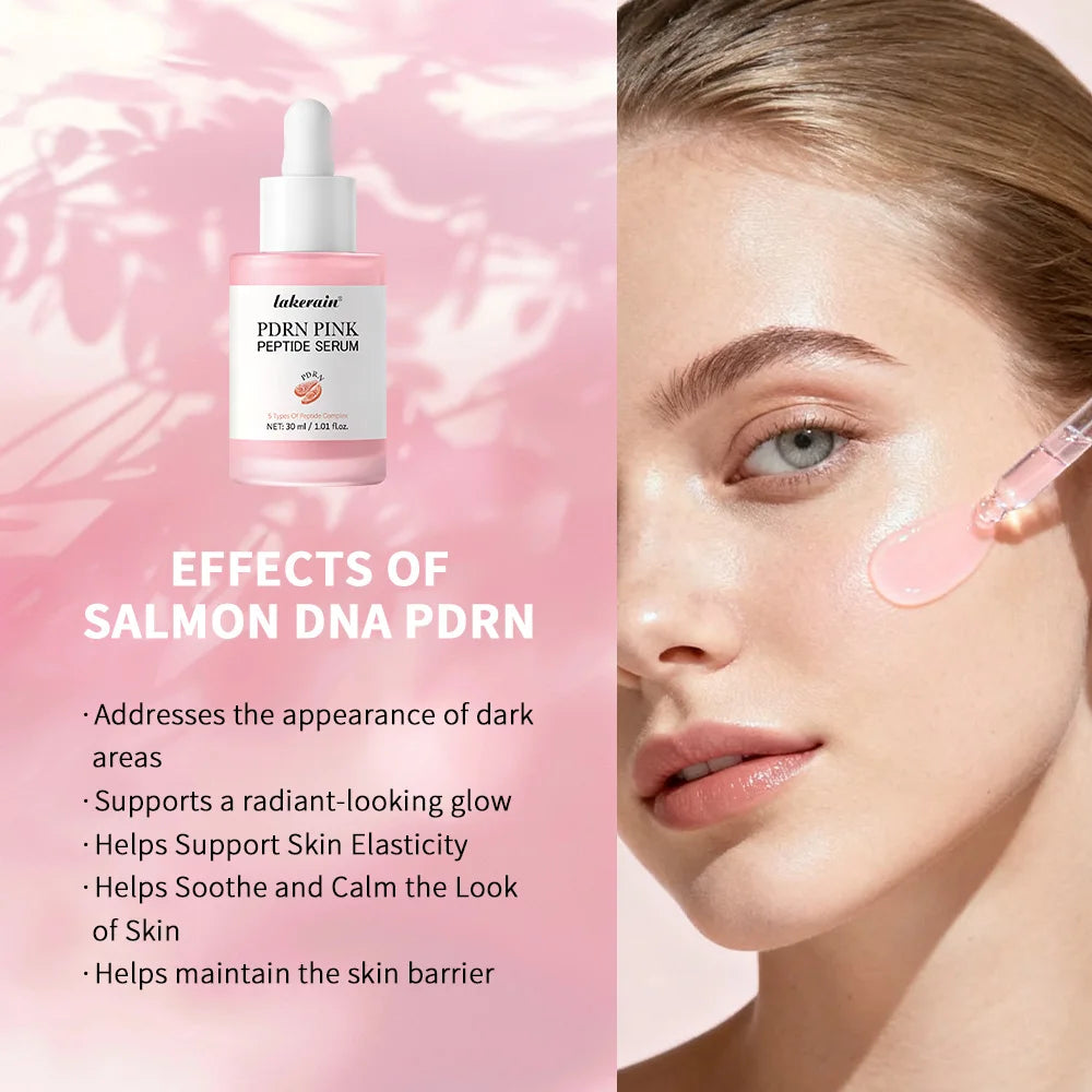 Salmon DNA PDRN Pink Peptide Serum — Glow, Firm & Hydrate
