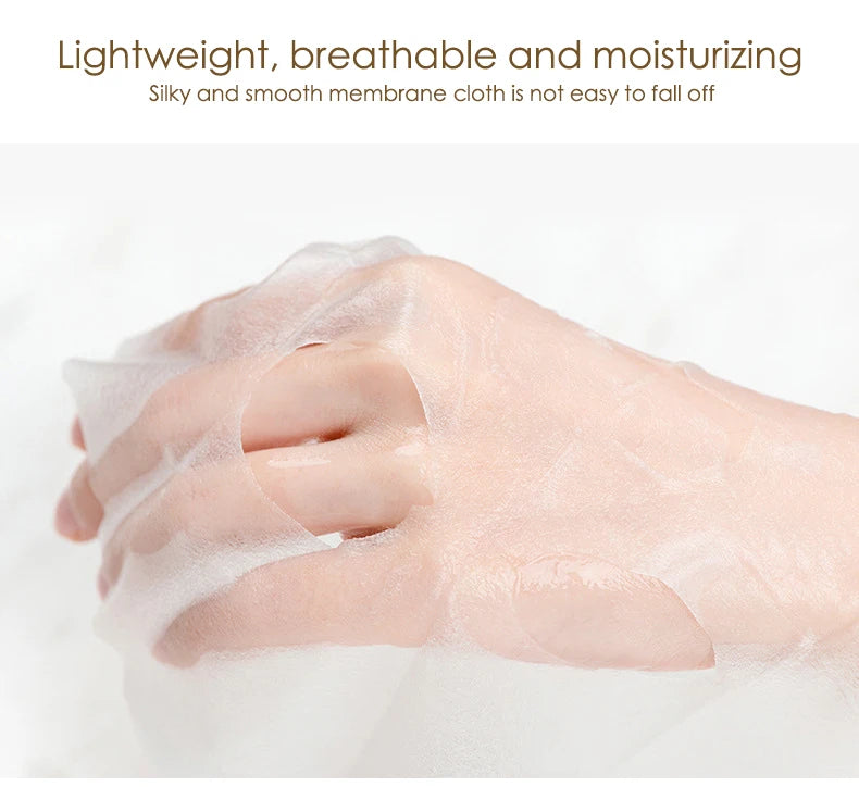 Hyaluronic Acid & Collagen Sheet Mask — Firming, Hydrating & Brightening (20pcs)