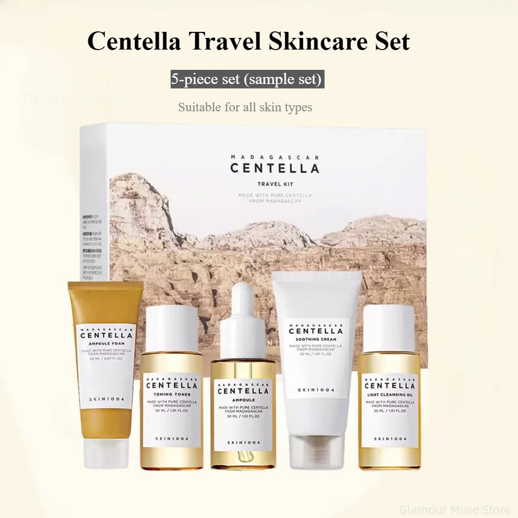 SKIN1004 Korean Centella Travel Kit — 5-Piece Daily Skincare Set