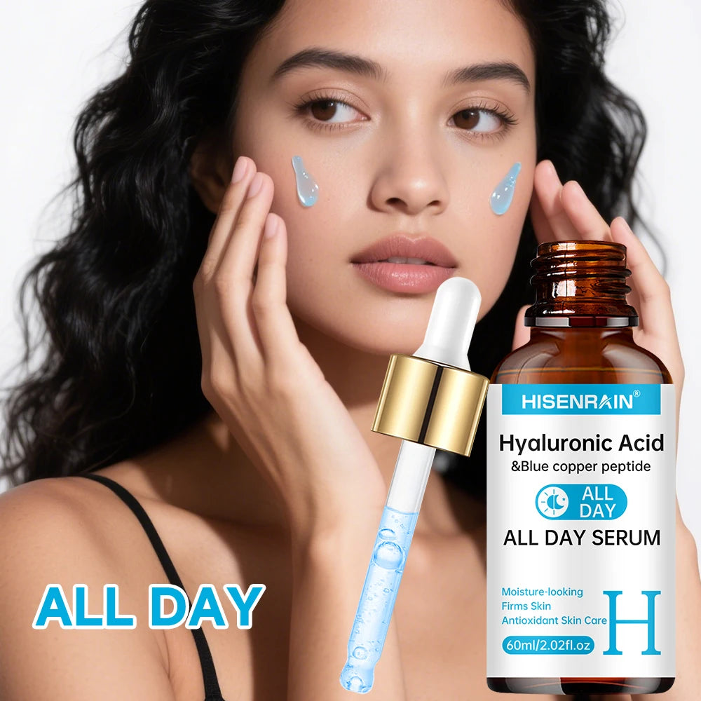 HISENRAIN Vitamin C + Retinol Serum Duo — Anti-Aging, Brightening & Hydration Combo