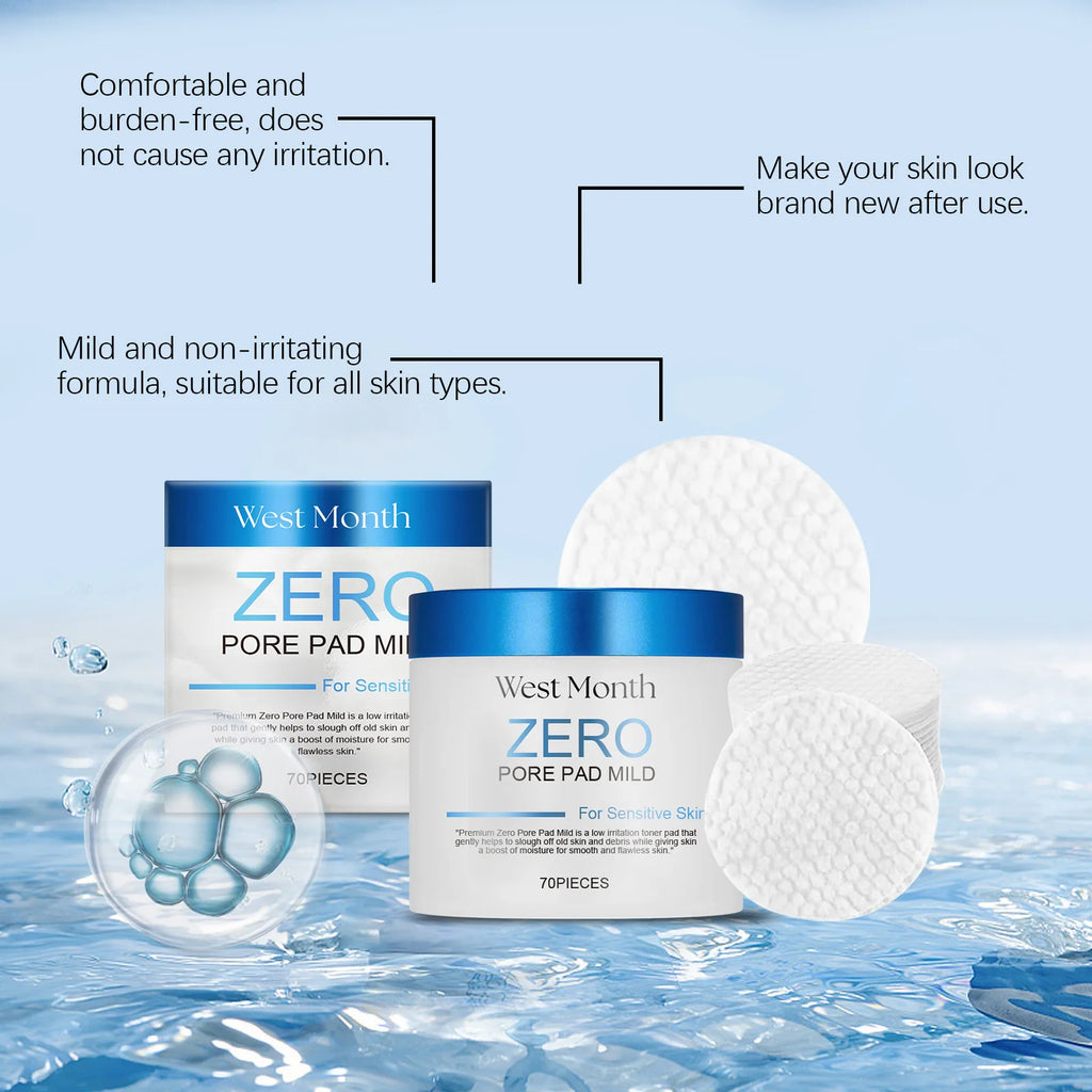 Salicylic Acid Exfoliating Toner Pads — Clear Pores & Smooth Skin (70pcs)