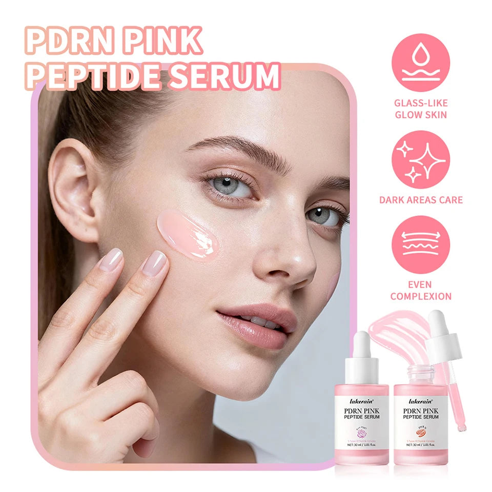 Salmon DNA PDRN Pink Peptide Serum — Glow, Firm & Hydrate