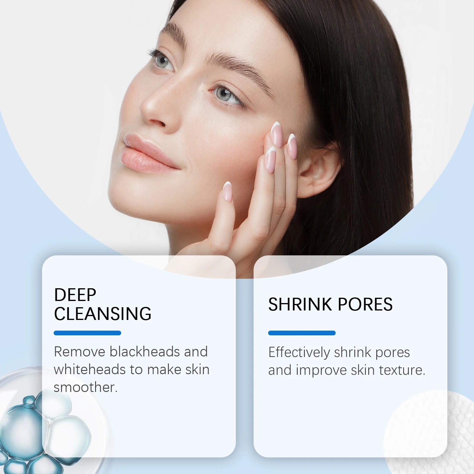 Salicylic Acid Exfoliating Toner Pads — Clear Pores & Smooth Skin (70pcs)