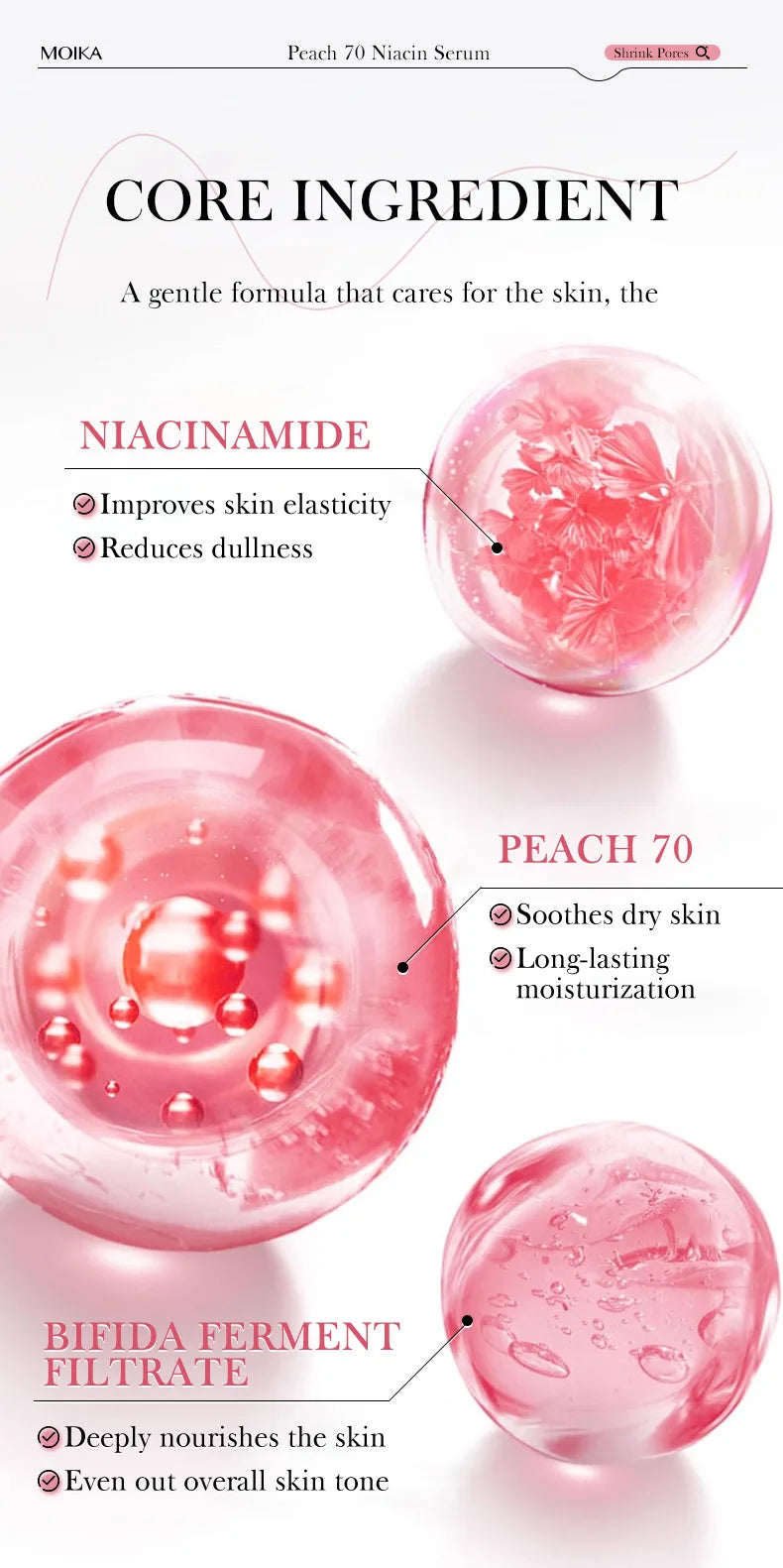 Niacinamide Serum — Dark Spot Remover & Pore Minimizer