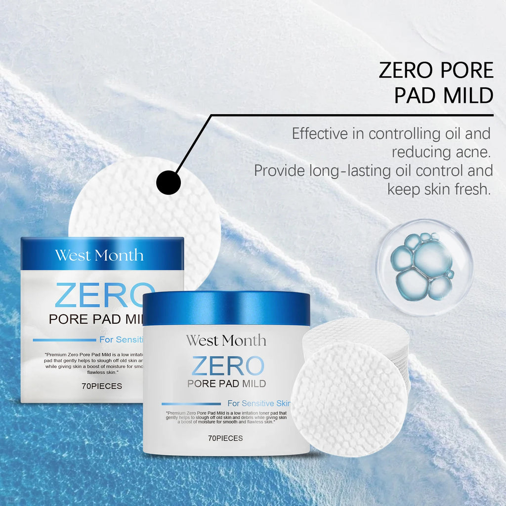 Salicylic Acid Exfoliating Toner Pads — Clear Pores & Smooth Skin (70pcs)