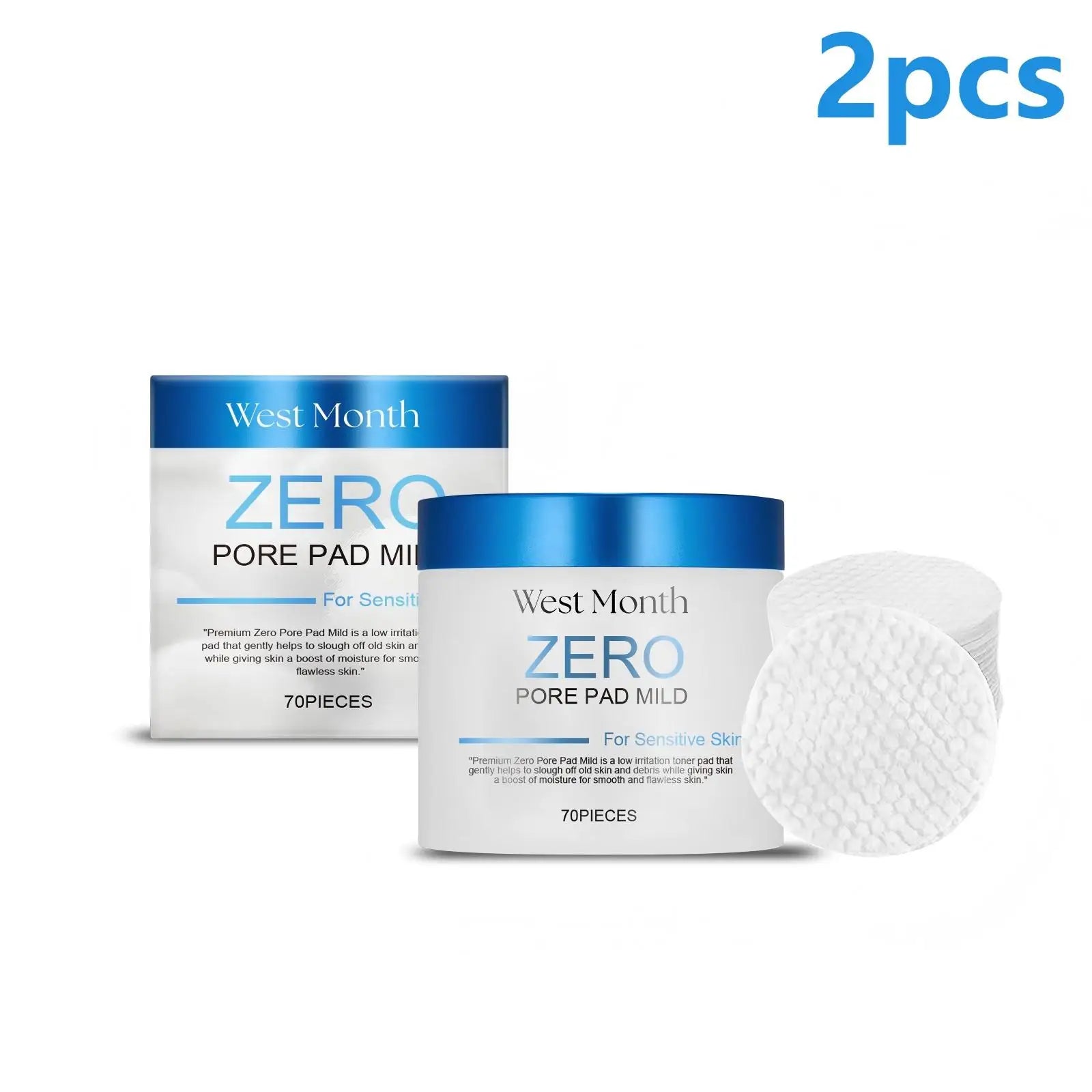 Salicylic Acid Exfoliating Toner Pads — Clear Pores & Smooth Skin (70pcs)